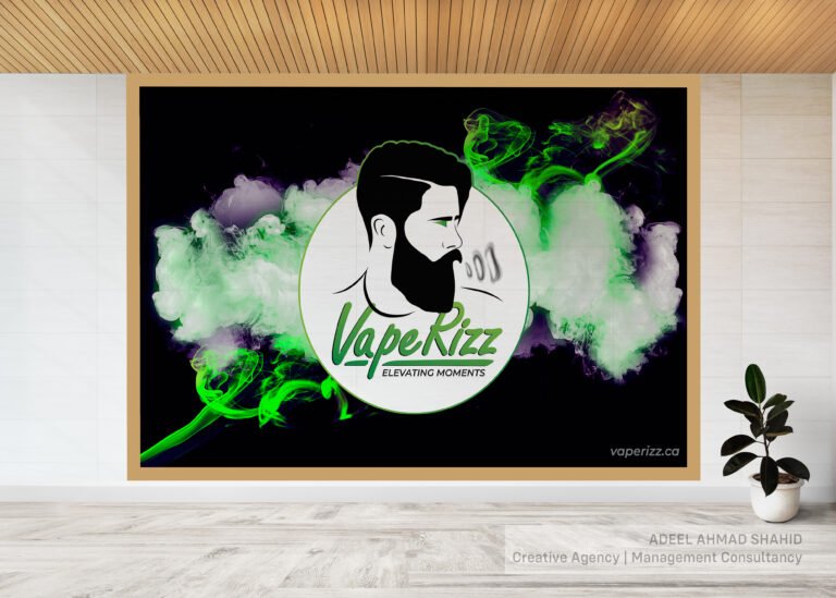Vape Rizz Logo & Banner